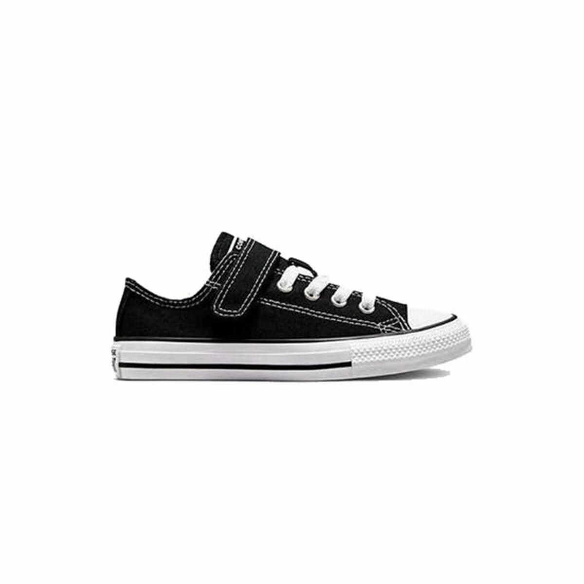 Sportssko til børn Converse All Star Easy-On low Sort 28