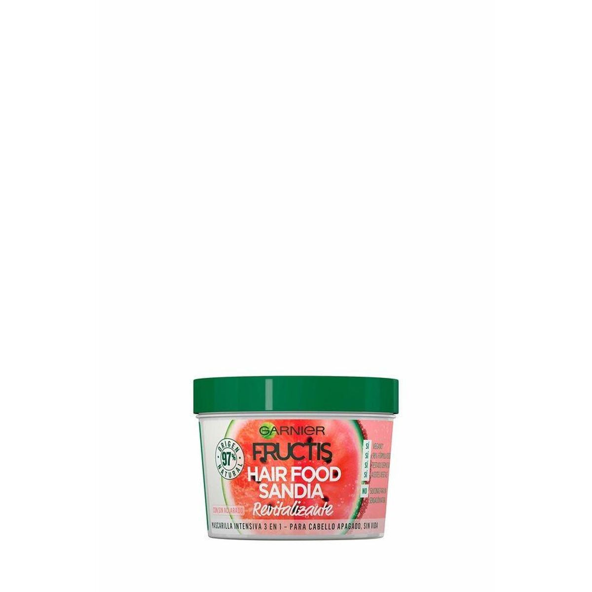 Oplivende Maske Garnier Fructis Hair Food Vandmelon (350 ml)