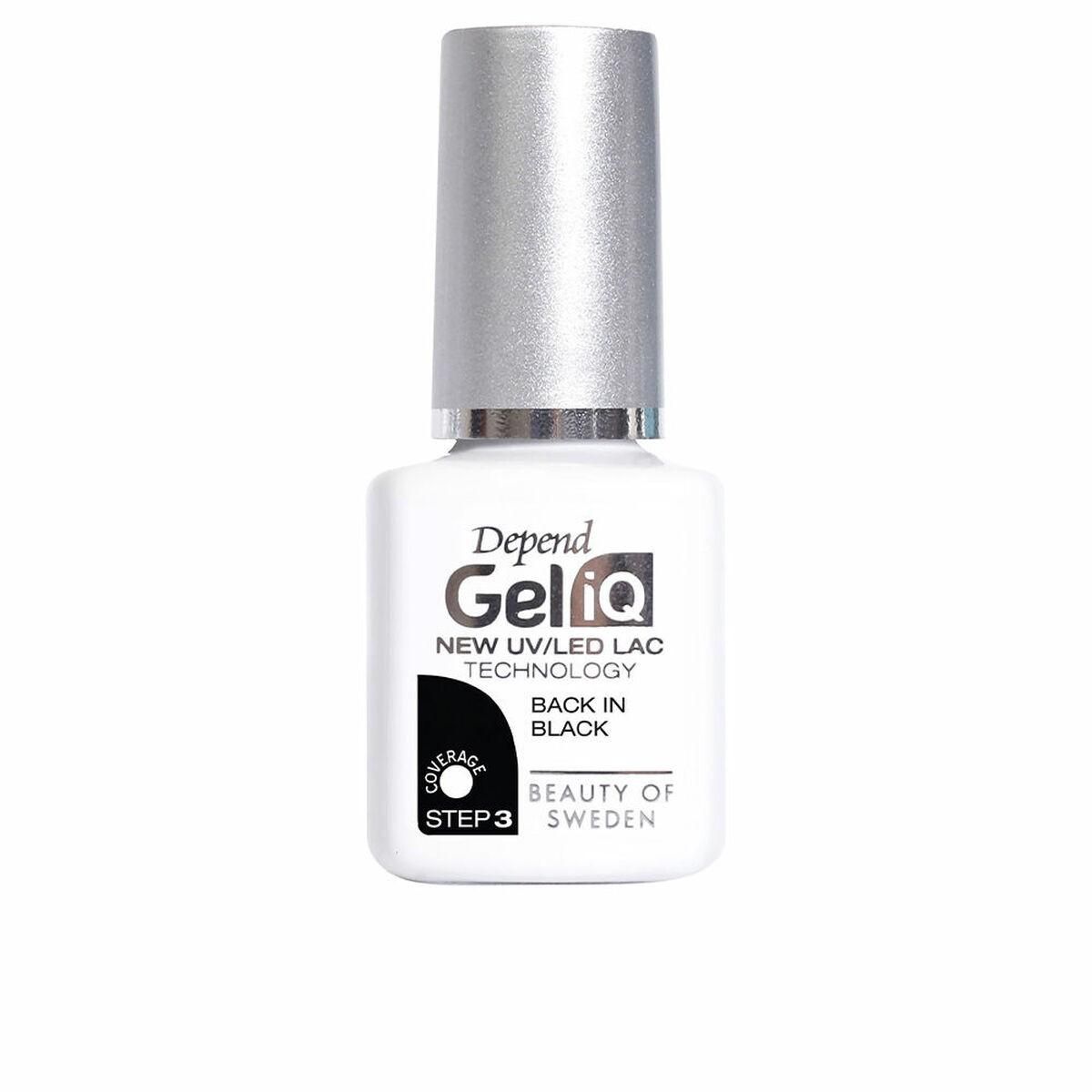 Neglelak Gel iQ Beter Black in Black (5 ml)