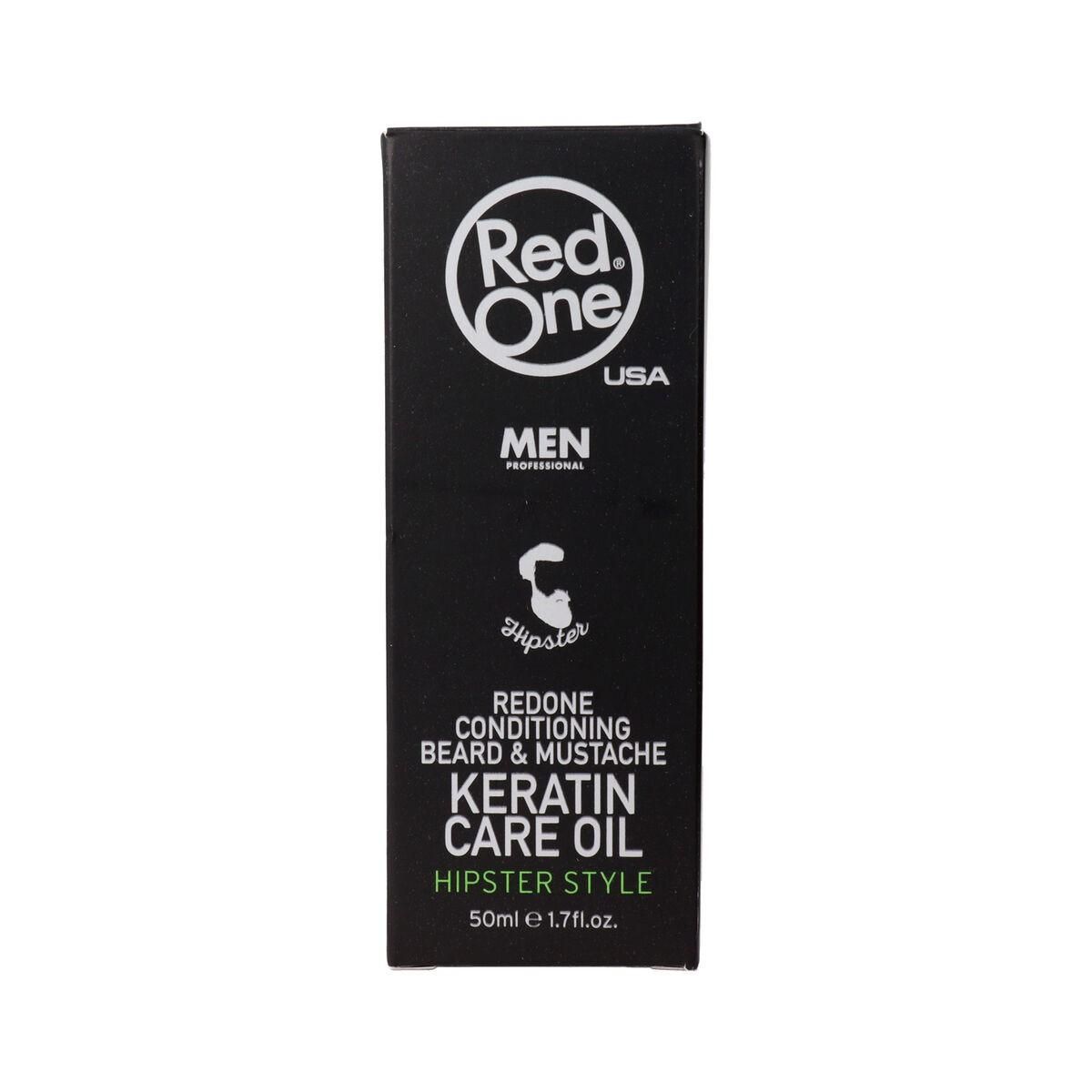 Skæg balsam Red One One Aceite 50 ml Keratin