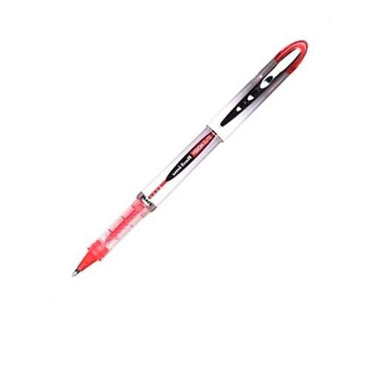 Pen med flydende blæk Uni-Ball Vision Elite UB-205 Rød 0,4 mm (12 Dele)