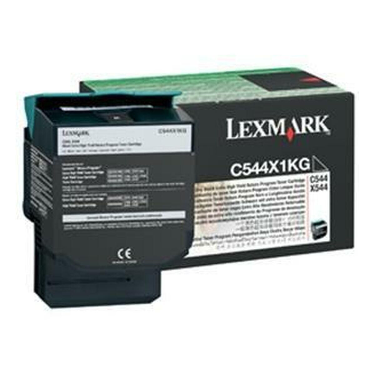 Toner Lexmark C544X1KG Sort