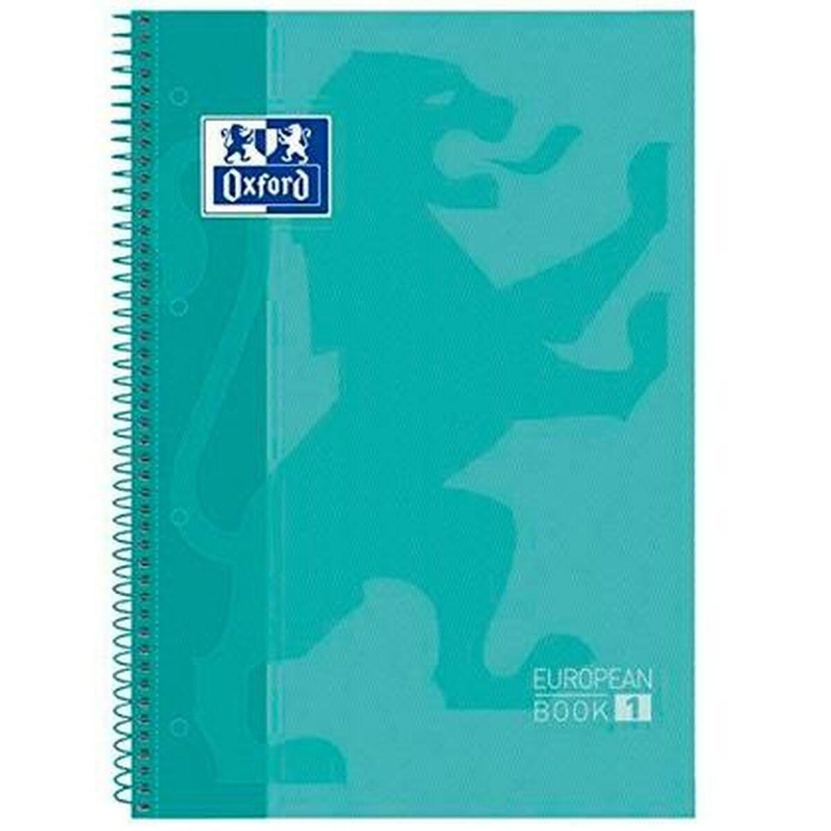 Notesbog Oxford European Book Mint A4 5 Dele