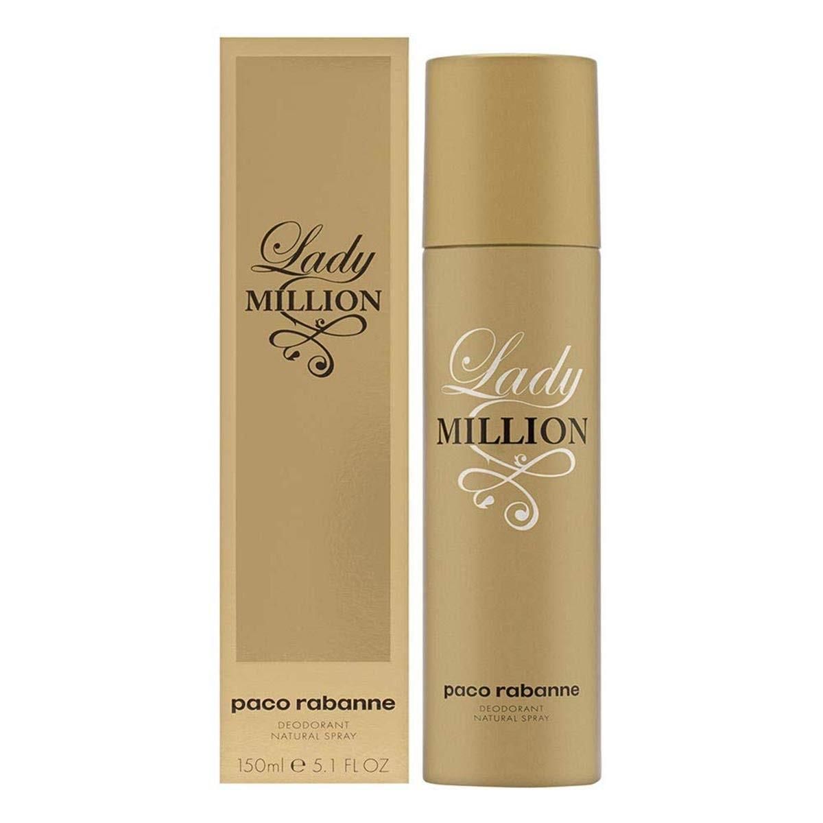 Deodorant Lady Million Paco Rabanne (150 ml)