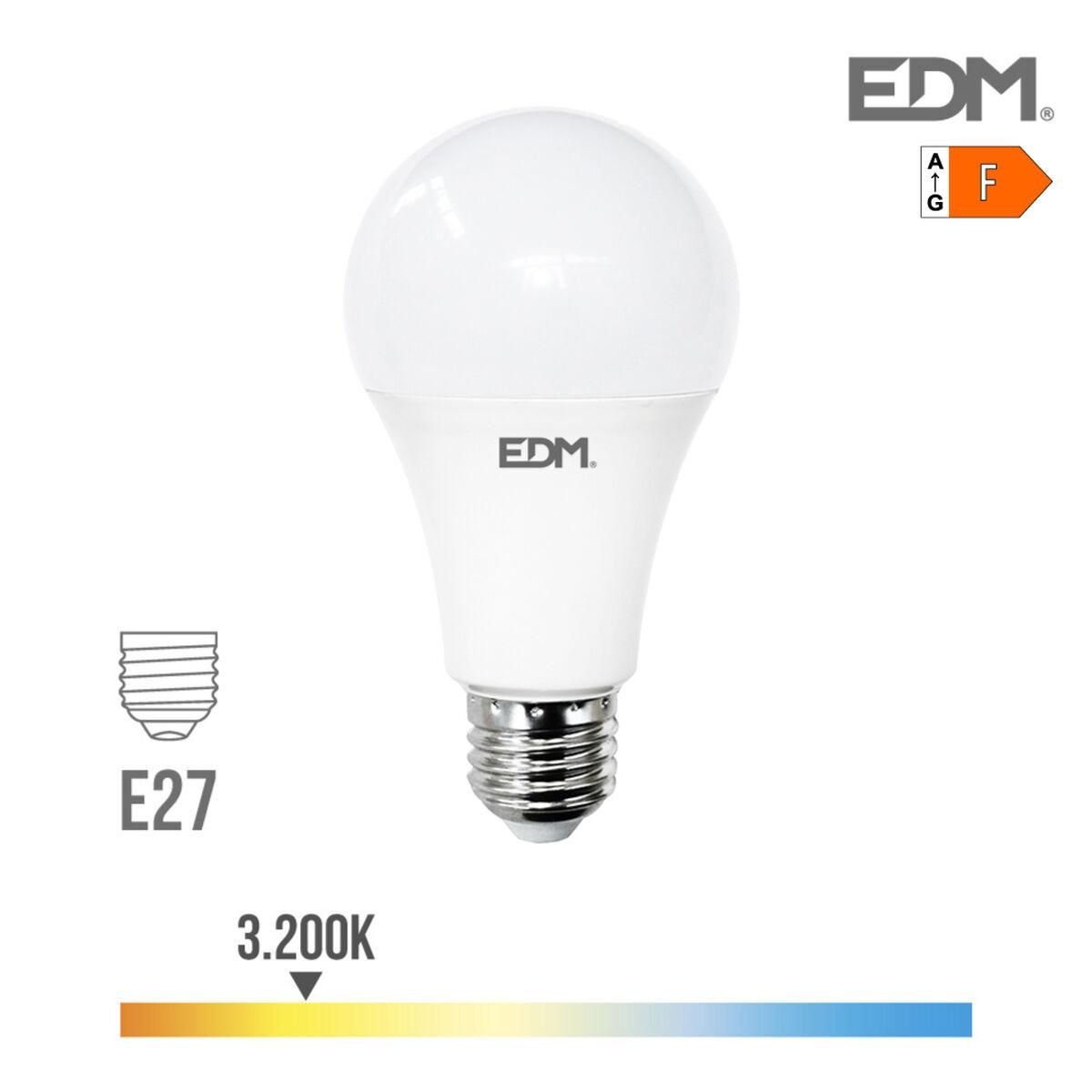 LED-lampe EDM F 24 W E27 2700 lm Ø 7 x 13,6 cm (3200 K)