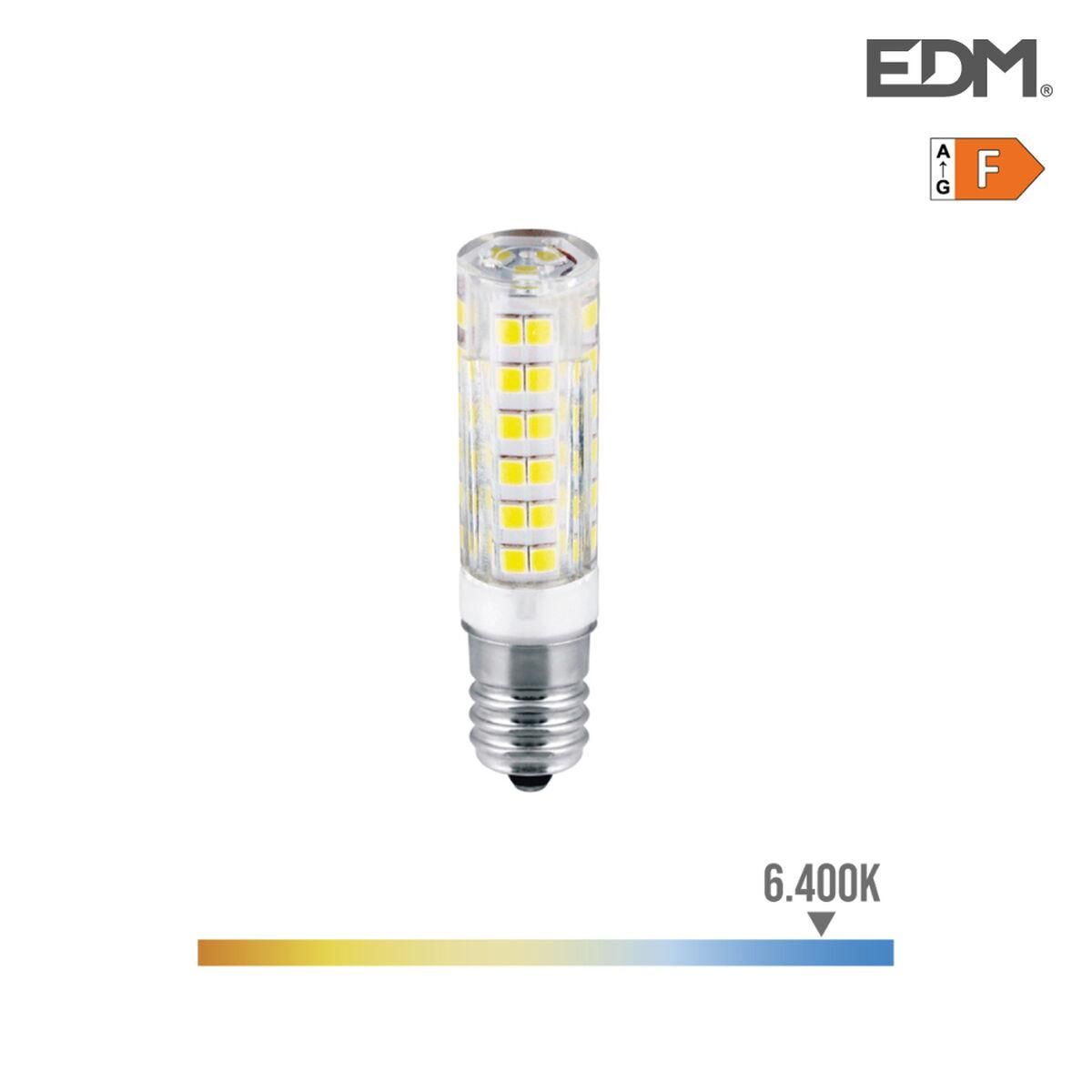 LED-lampe EDM Rørformet F 4,5 W E14 450 lm Ø 1,6 x 6,6 cm (6400 K)