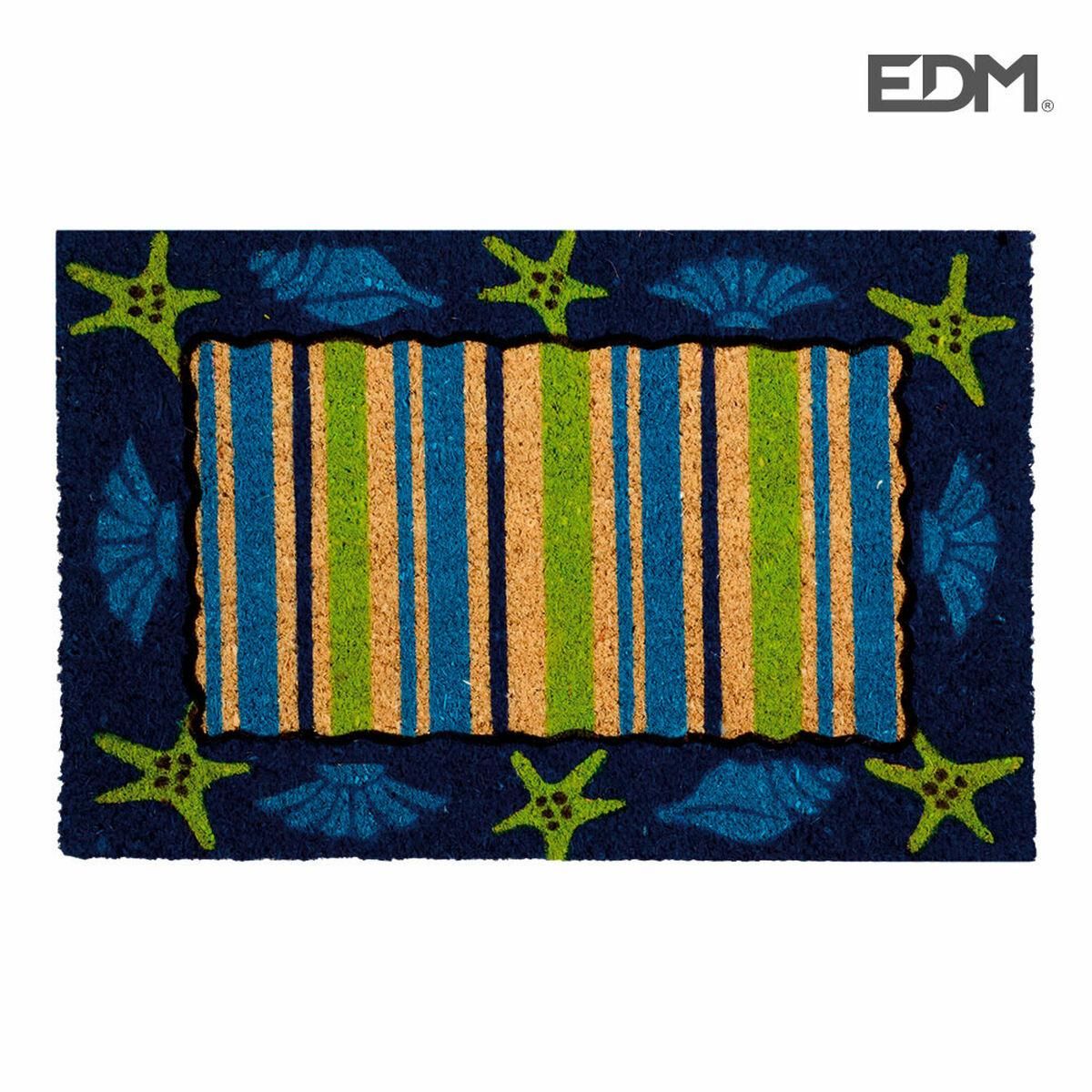 Dørmåtte EDM Multifarvet 60 x 40 cm