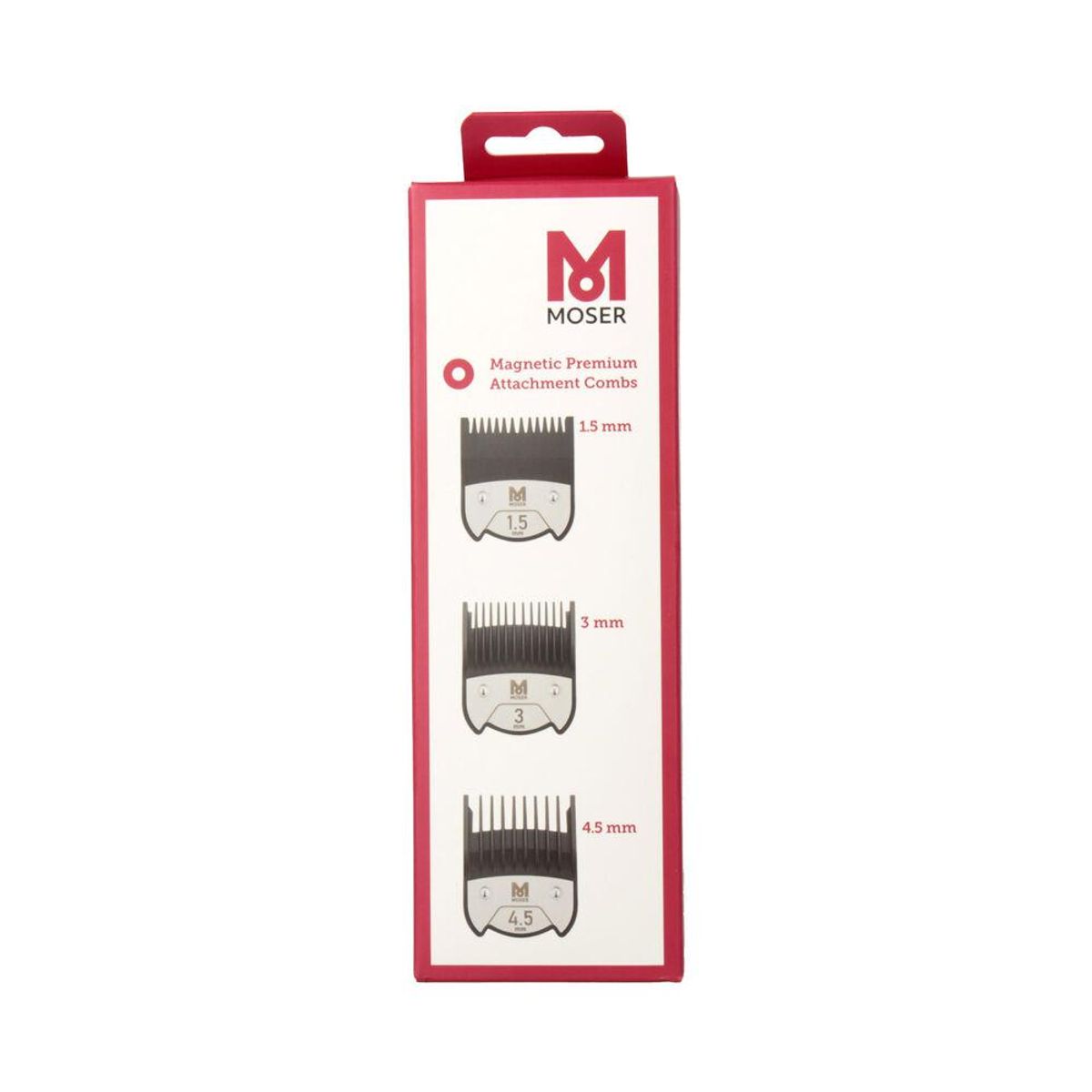 Sæt med kamme/børster Wahl Moser Pack Peines (1.5/3/4.5 MM)