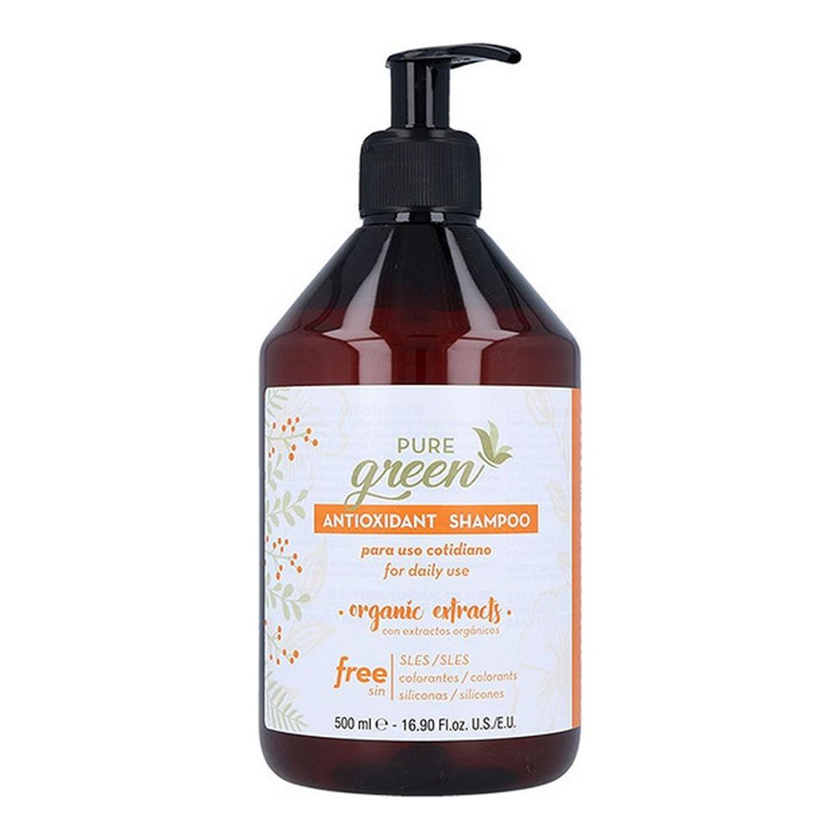 Shampoo Antioxidant Pure Green 500 ml