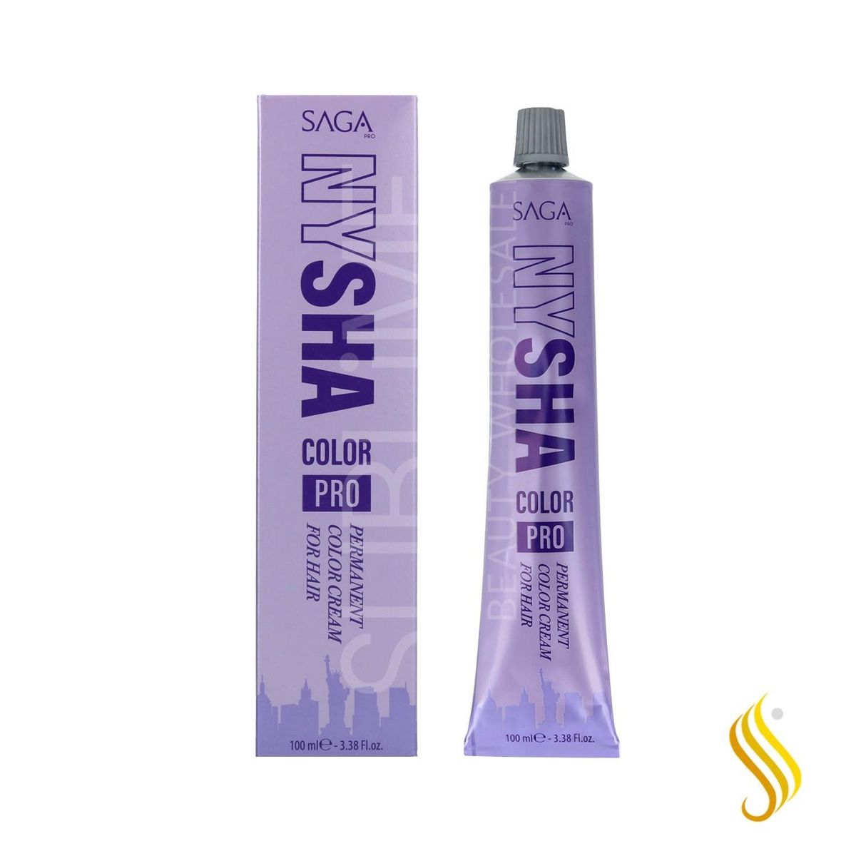 Permanent Farve Saga Nysha Color Pro Nº 10.0 (100 ml)