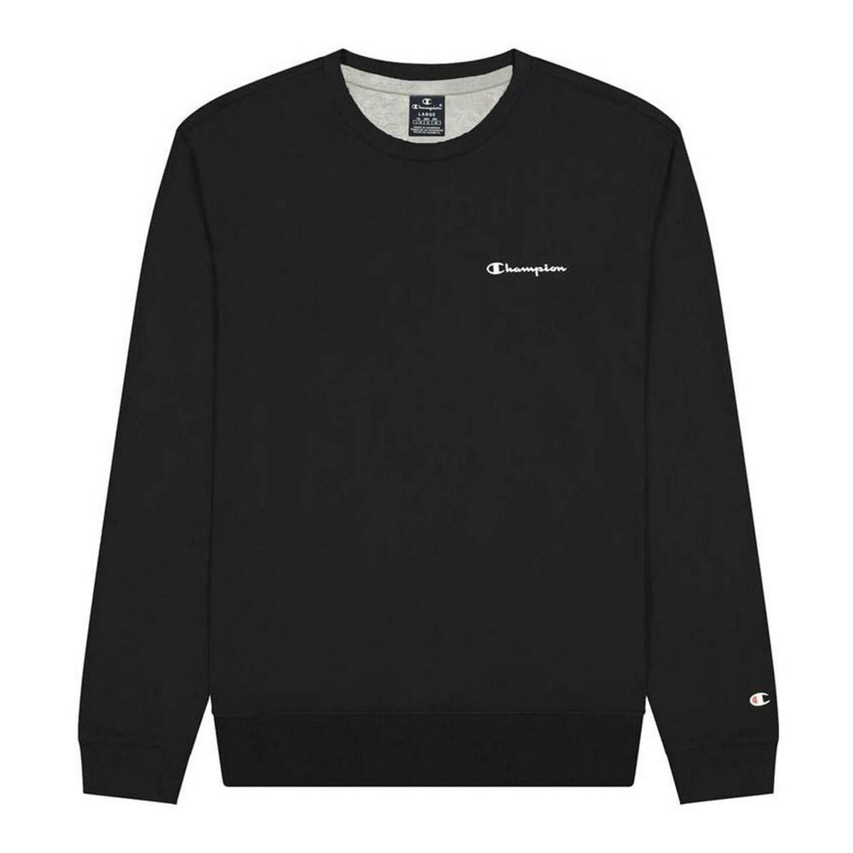 Sweaters uden Hætte til Mænd Champion Sort XL