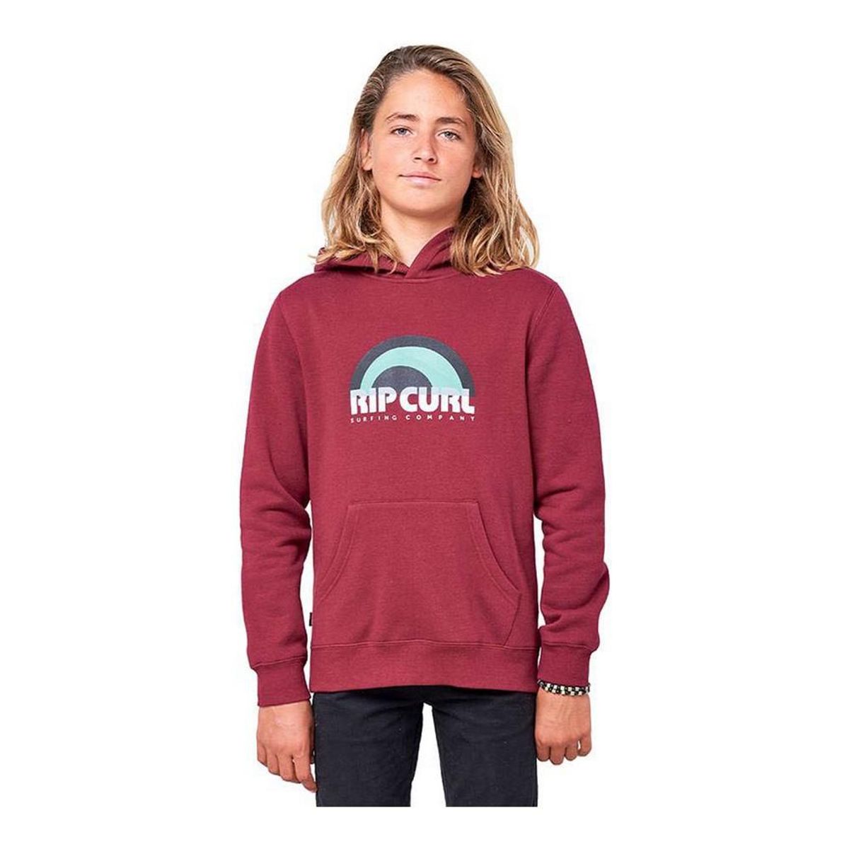 Sweatshirt til Børn Rip Curl Mama Pop Mørkerød 10 år