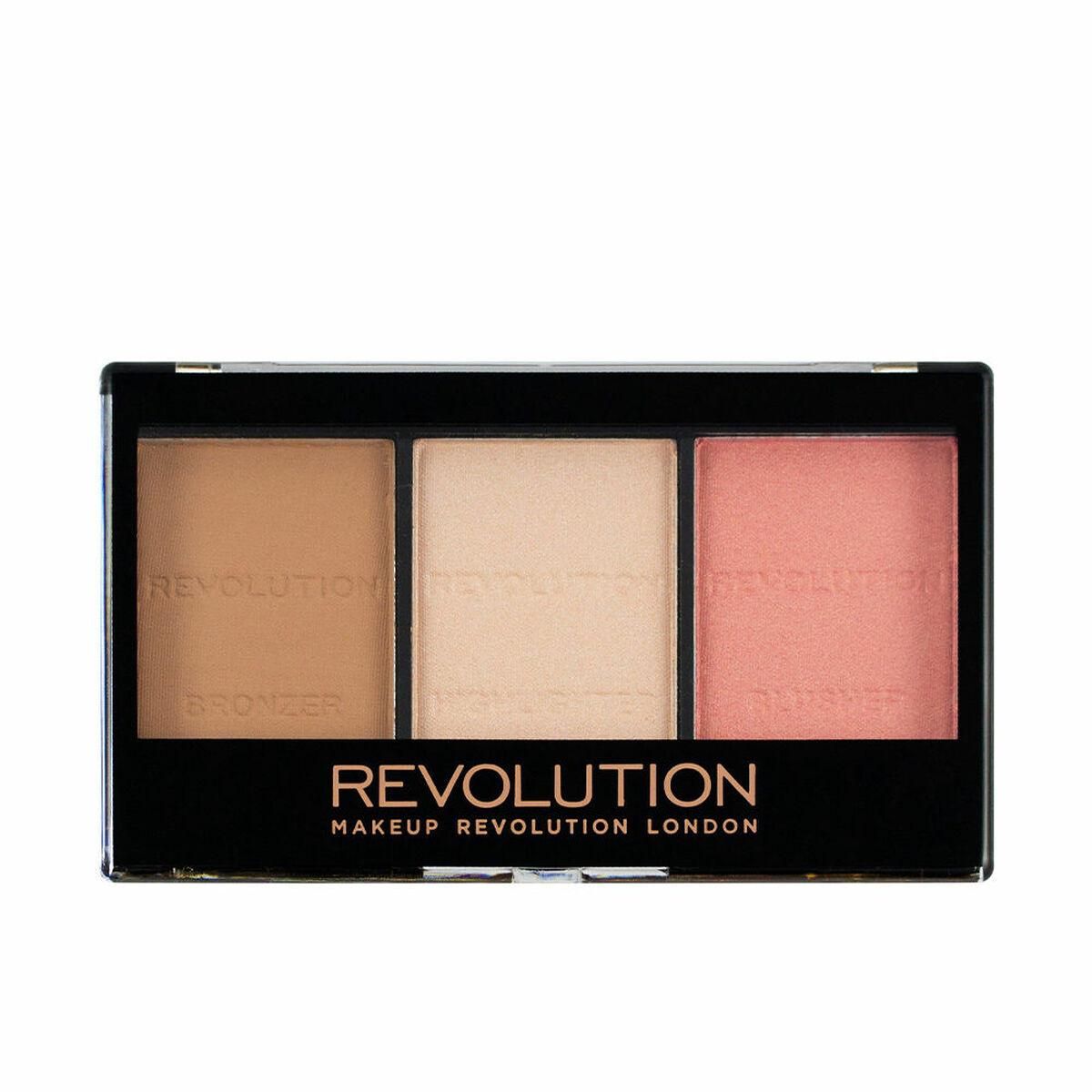 Makeup Sæt Revolution Make Up Ultra Sculpt Contour Palette Ultra Fair C01 11 g