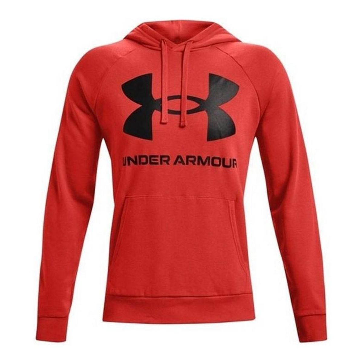 Hættetrøje til Mænd Under Armour Fleece Rival Rød S