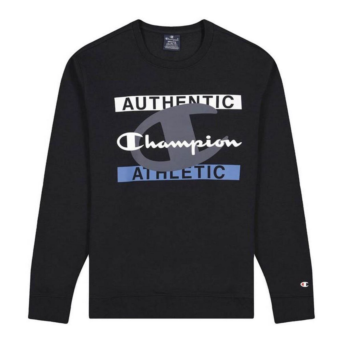 Sweaters uden Hætte til Mænd Champion Authentic Athletic Sort M