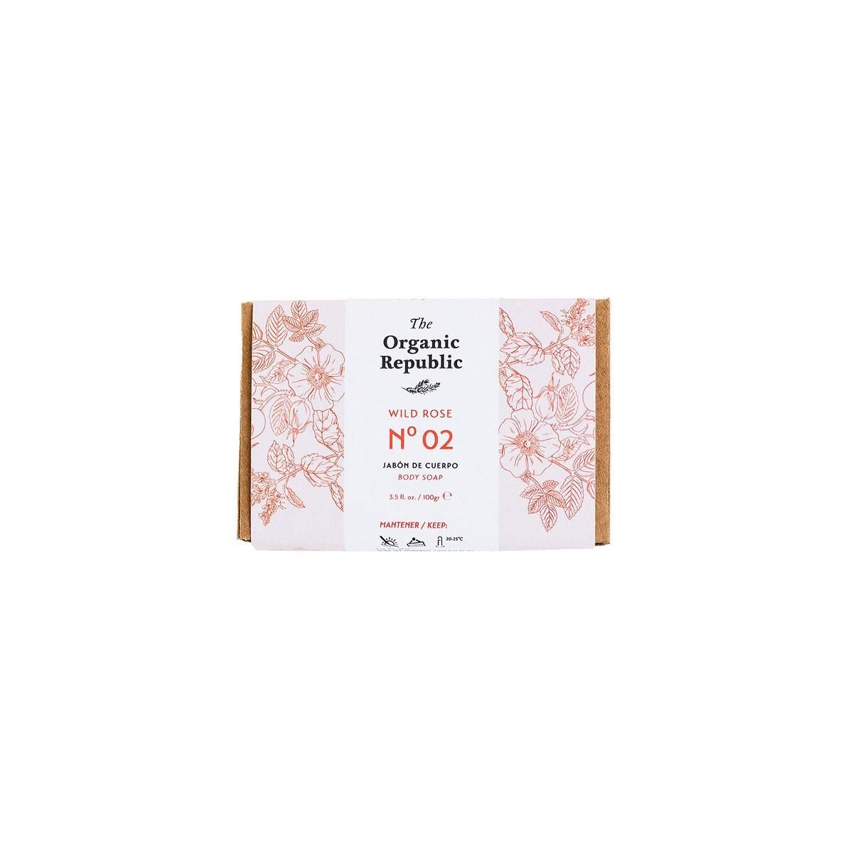 Sæbe Pille The Organic Republic Jabón Rosa Mosqueta 100 g