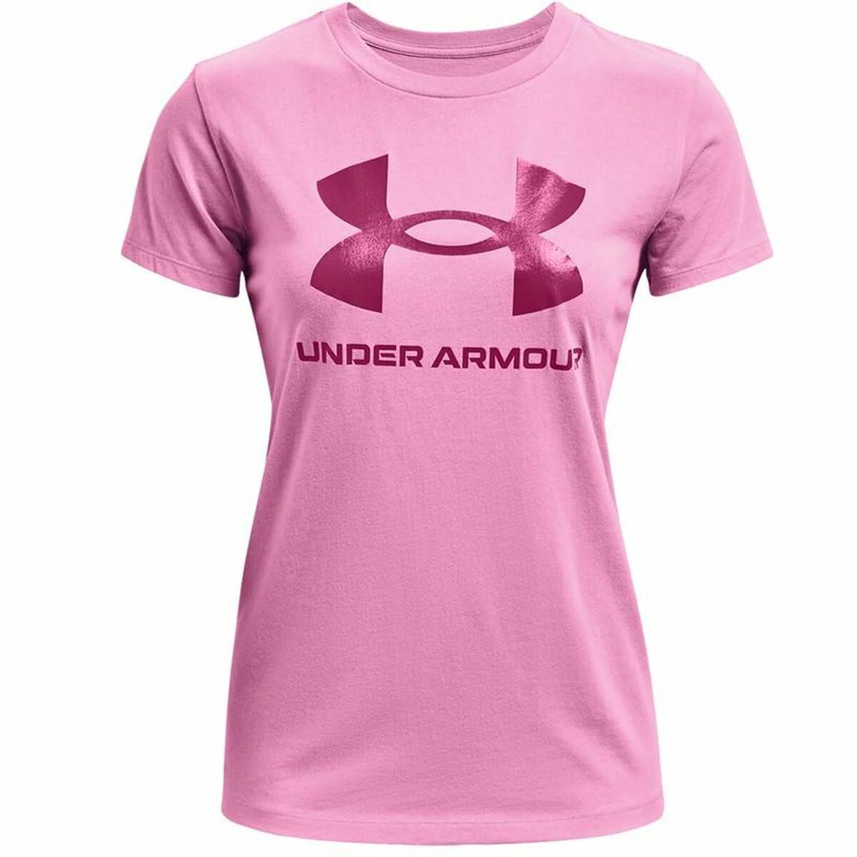 Kortærmet T-shirt til Kvinder Under Armour Graphic Pink S