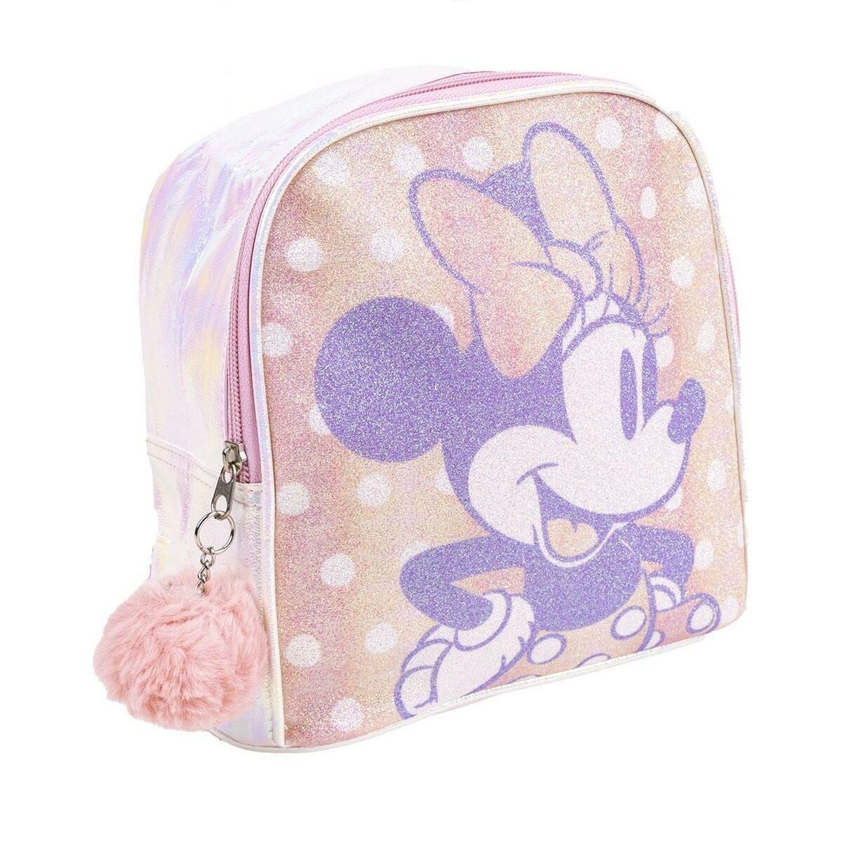 Casual Rygsæk Minnie Mouse Pink (18 x 21 x 10 cm)