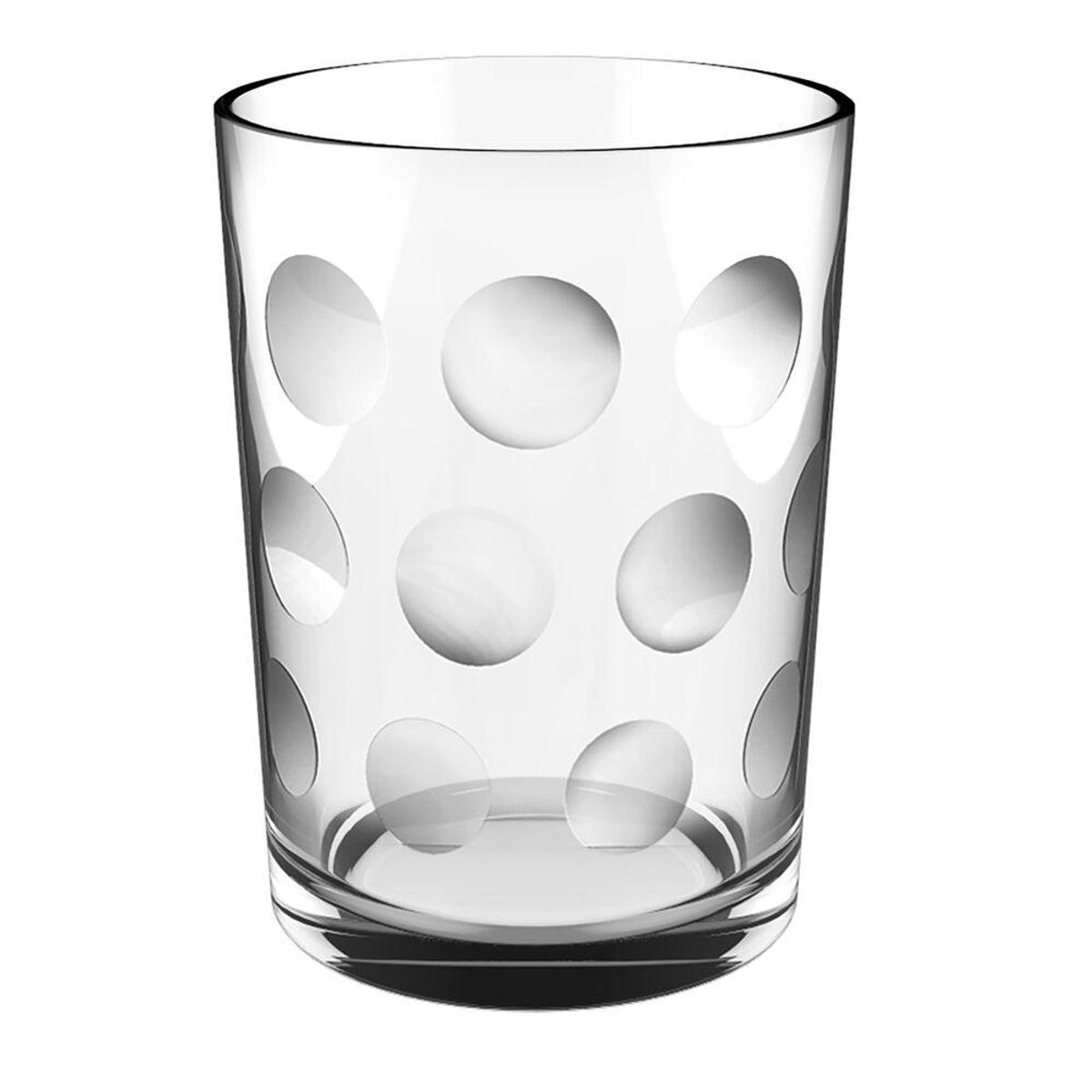 Glas Quid Urban Circles Gennemsigtig Glas (36 cl) (Pack 6x)