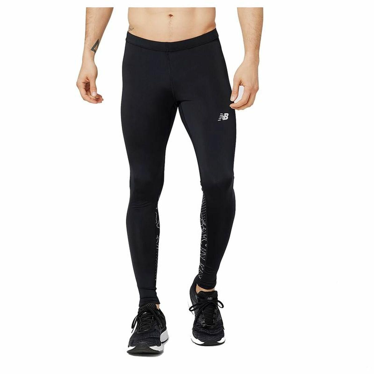 Tights til mænd New Balance Reflective Accelerate Sort S