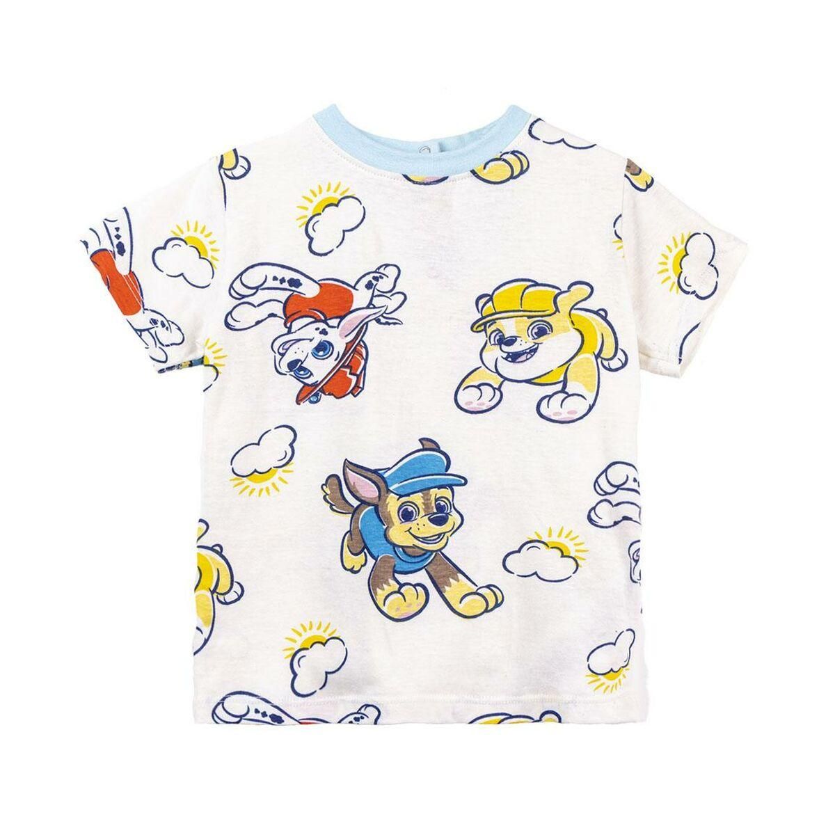 Kortærmet T-shirt The Paw Patrol Beige 24 måneder