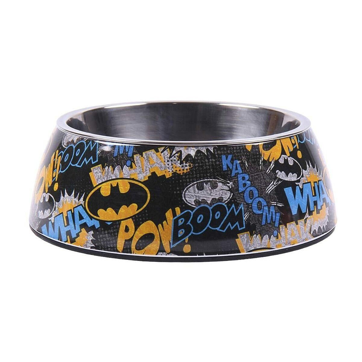 Hund Feeder Batman Melamin 180 ml Sort Metal