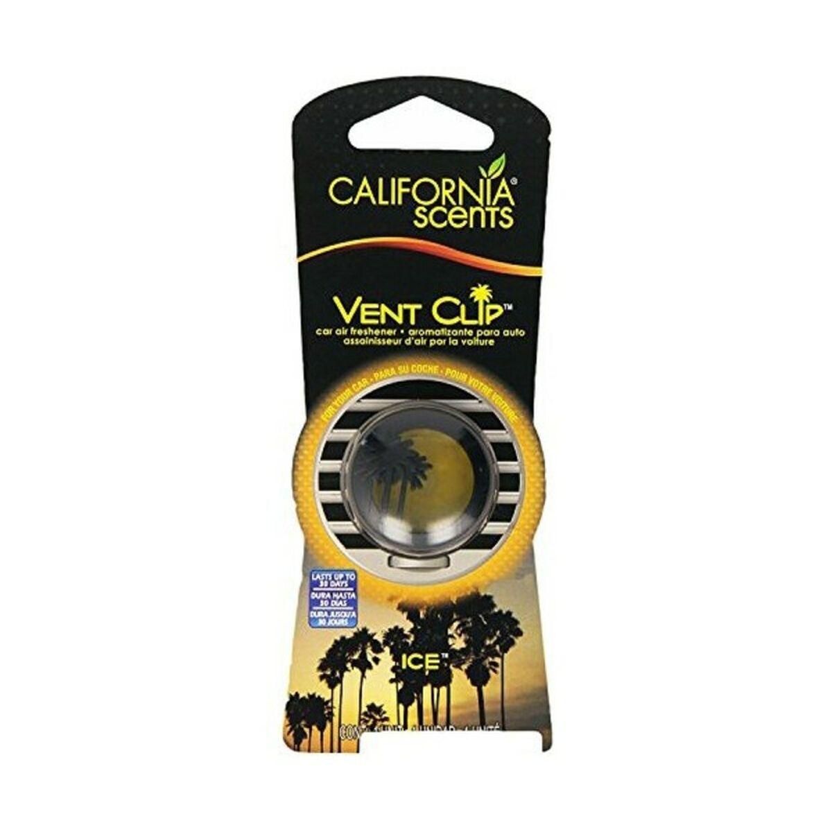 Luftfrisker til Bilen California Scents Vent Clip Ice