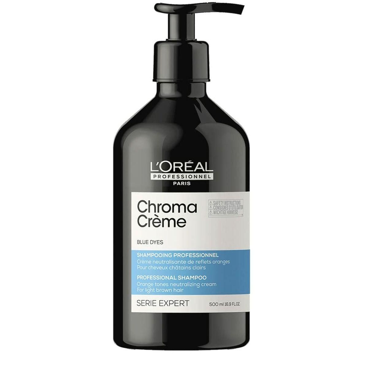 Shampoo der neutraliserer farven L'Oreal Professionnel Paris Chroma Crème Kastanjebrunt hår (500 ml)