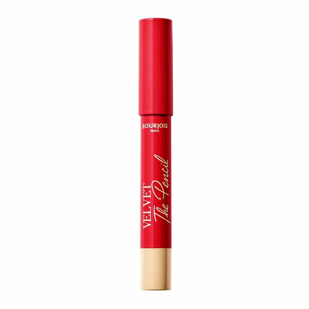 Læbestift Bourjois Velvet The Pencil 1,8 g Stang Nº 7-rouge es carmin