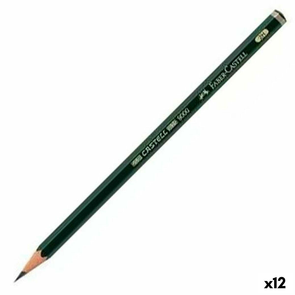 Blyant Faber-Castell 9000 Økologisk Sekskantet 2H (12 enheder)