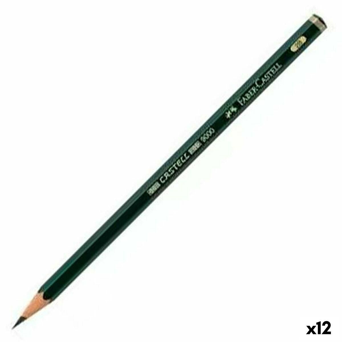 Blyant Faber-Castell 9000 Økologisk Sekskantet 2B (12 enheder)