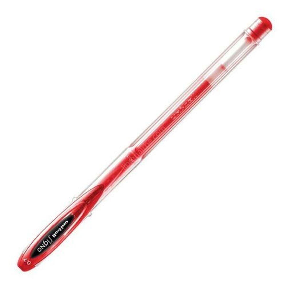 Pen med flydende blæk Uni-Ball Rollerball Signo Angelic Colour UM-120AC Rød 0,45 mm (12 Dele)