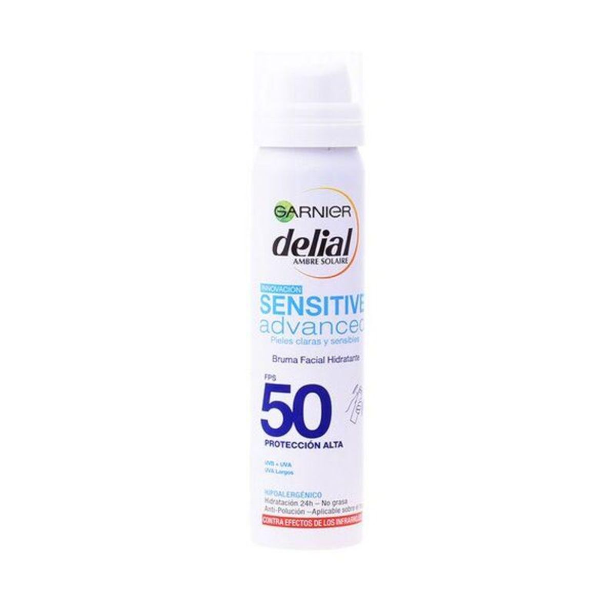 Solbeskyttelse - spray Sensitive Advanced Delial SPF 50 (75 ml)