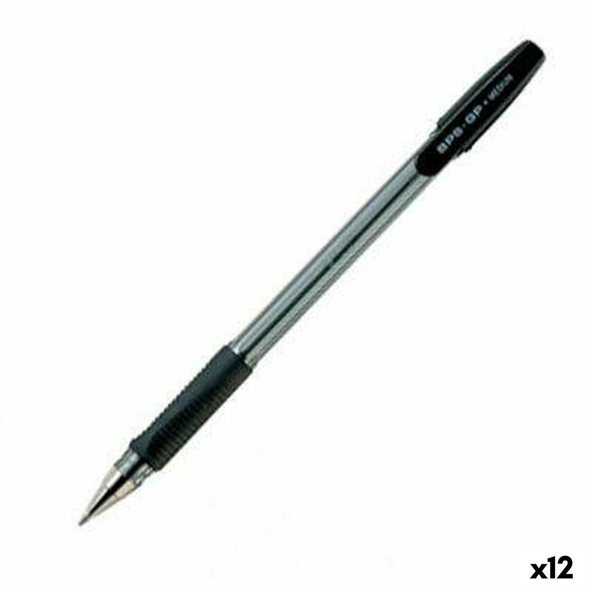 Kuglepen Pilot BPS-GP Sort 0,4 mm (12 enheder)