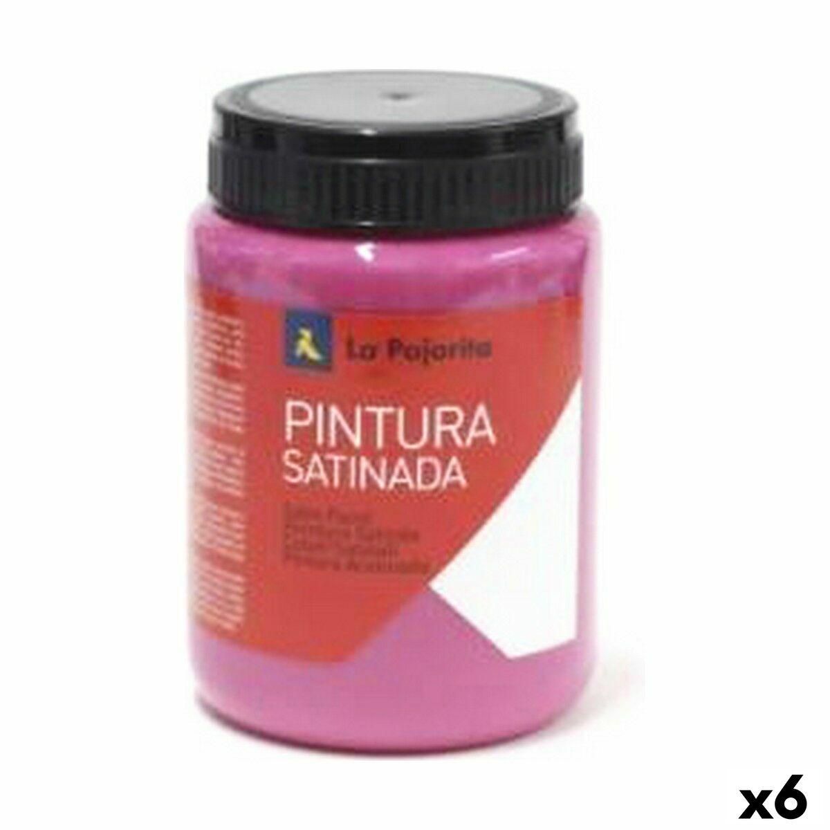 Tempera La Pajarita L-24 6 Dele Magenta Skole Satin finish