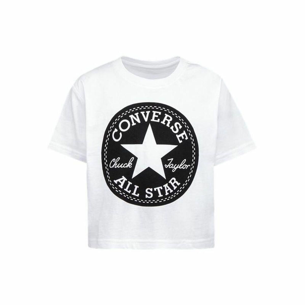 Kortærmet T-shirt Converse Chuck Patch Boxy 6-7 år