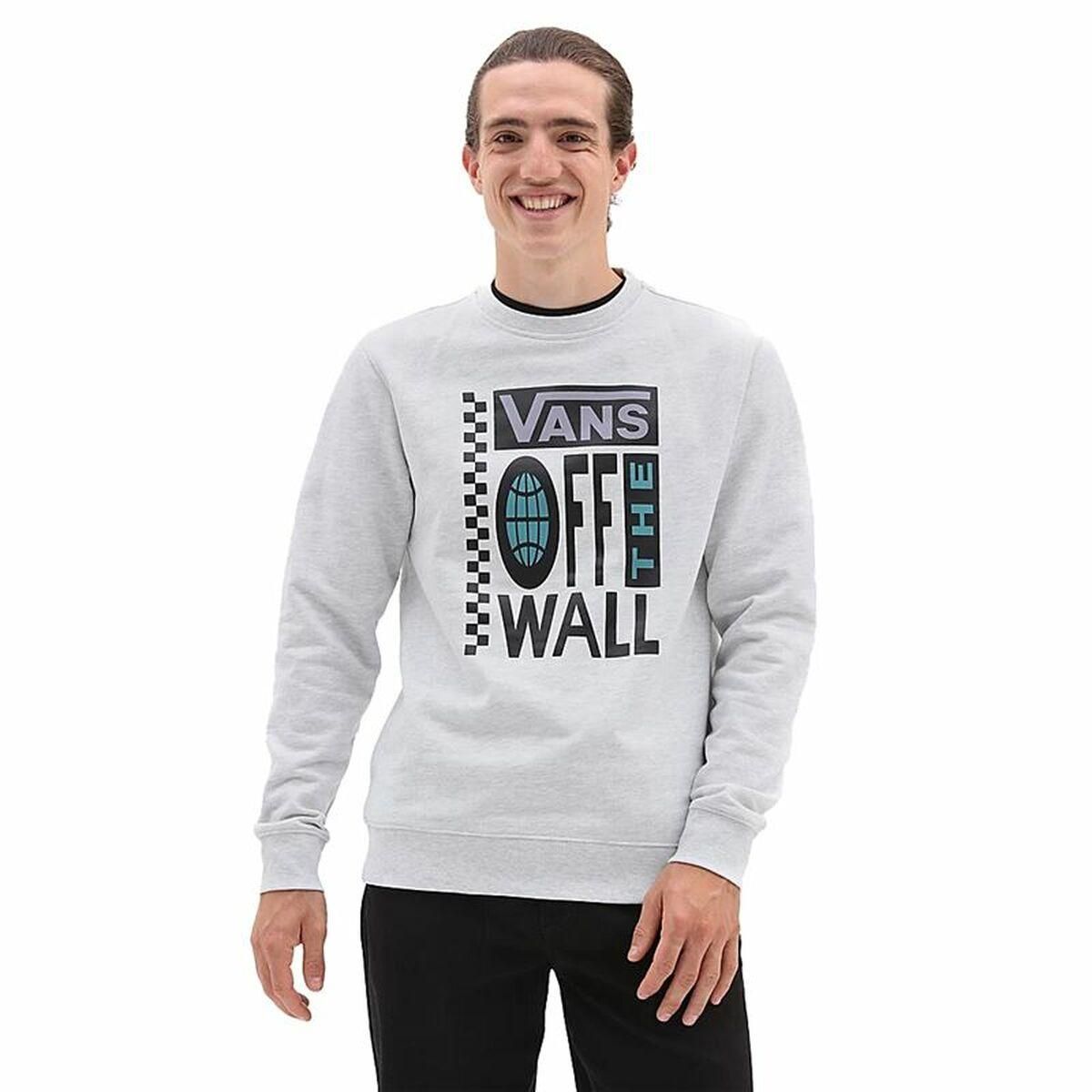 Sweaters uden Hætte til Mænd Vans Global Hvid S