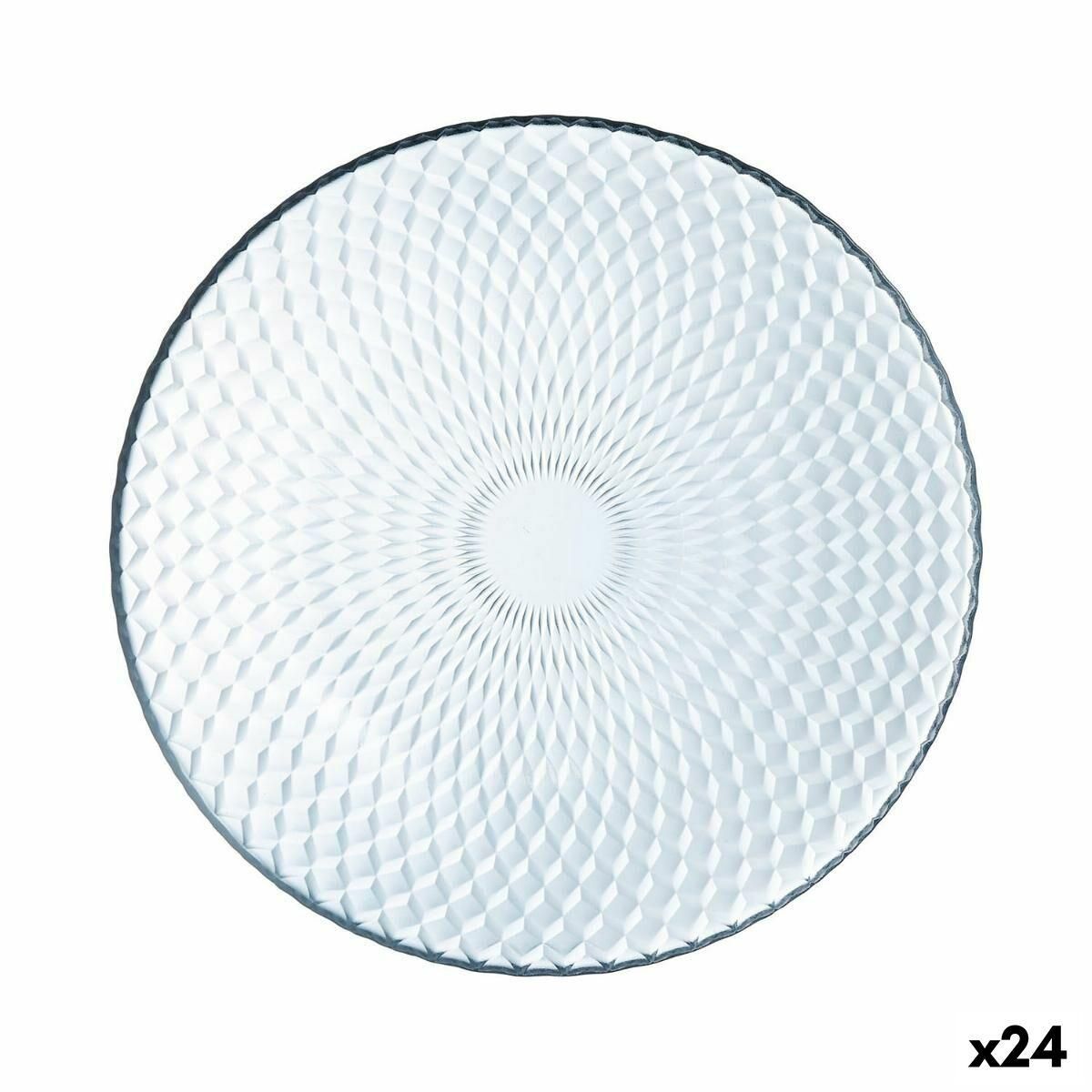 Desserttallerken Luminarc Pampille Clear Gennemsigtig Glas (19 cm) (24 enheder)