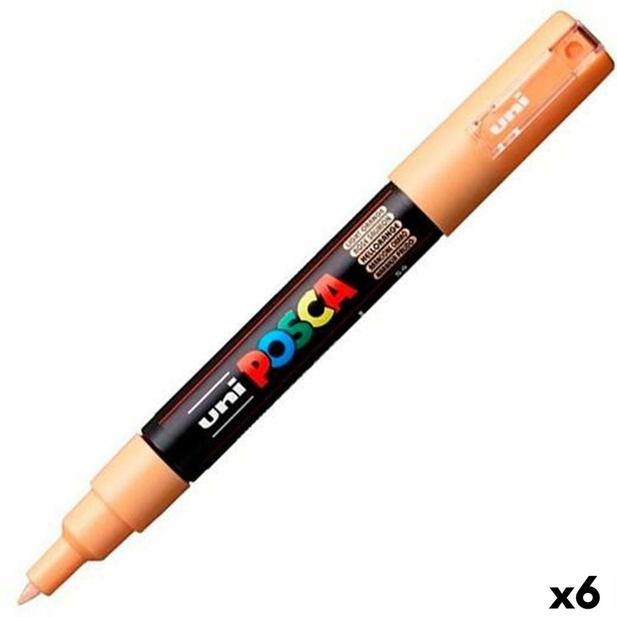 Markør POSCA PC-1M Orange (6 enheder)