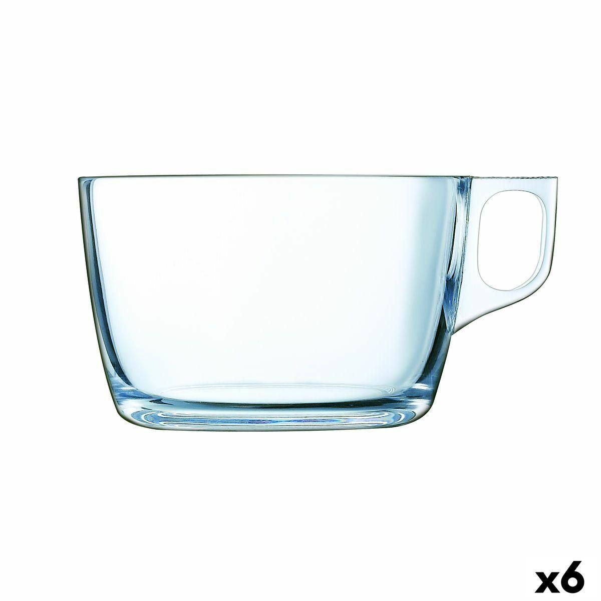 Kop Luminarc Nuevo Stor Gennemsigtig Glas (500 ml) (6 enheder)