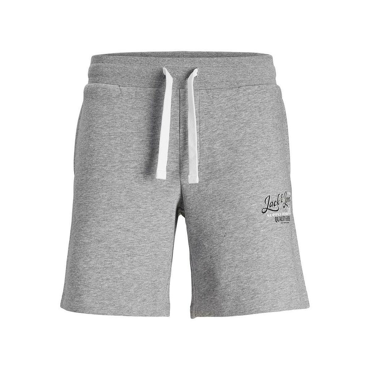 Sport shorts til mænd Jack & Jones JPSTANDY SWEAT 12225087 Grå M