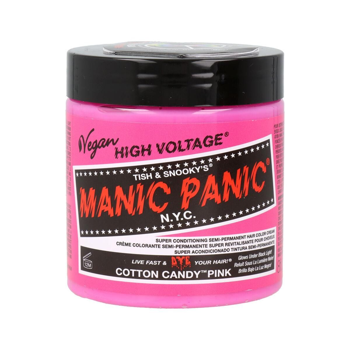 Semi-permanent Farve Manic Panic Panic High Pink Vegansk (237 ml)