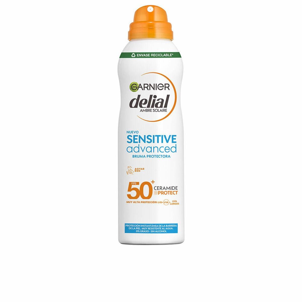 Solbeskyttelse - spray Garnier Sensitive Advanced Spf 50 (150 ml)