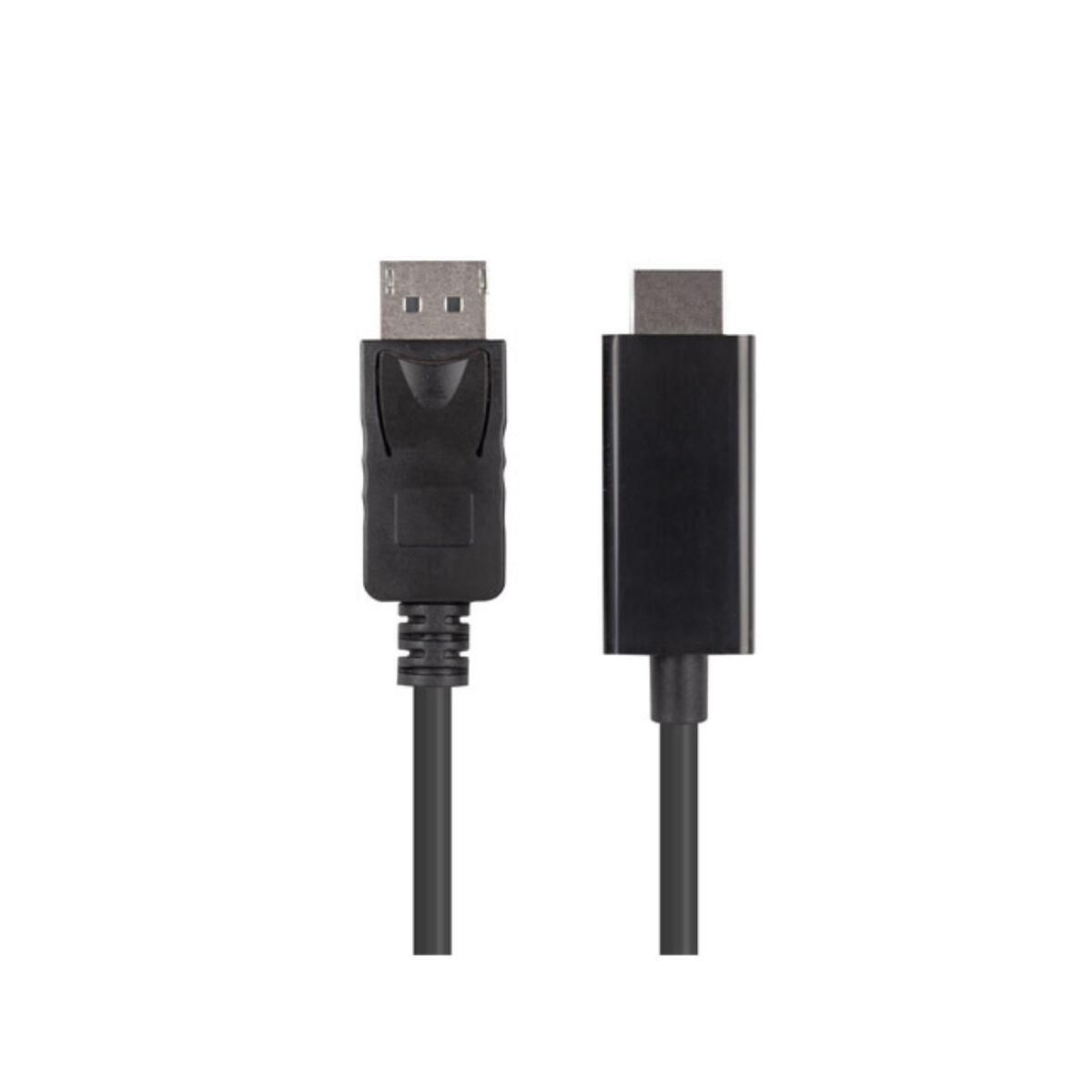 DisplayPort til HDMI kabel Lanberg CA-DPHD-11CC-0010-BK 1 m