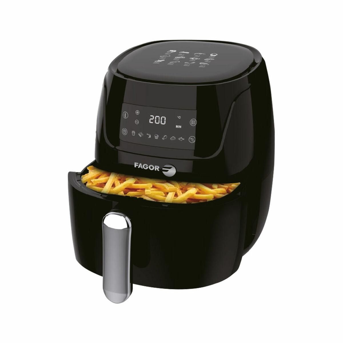 Airfryer Fagor Naturfry fge7822 Sort 1800 W 5,7 L