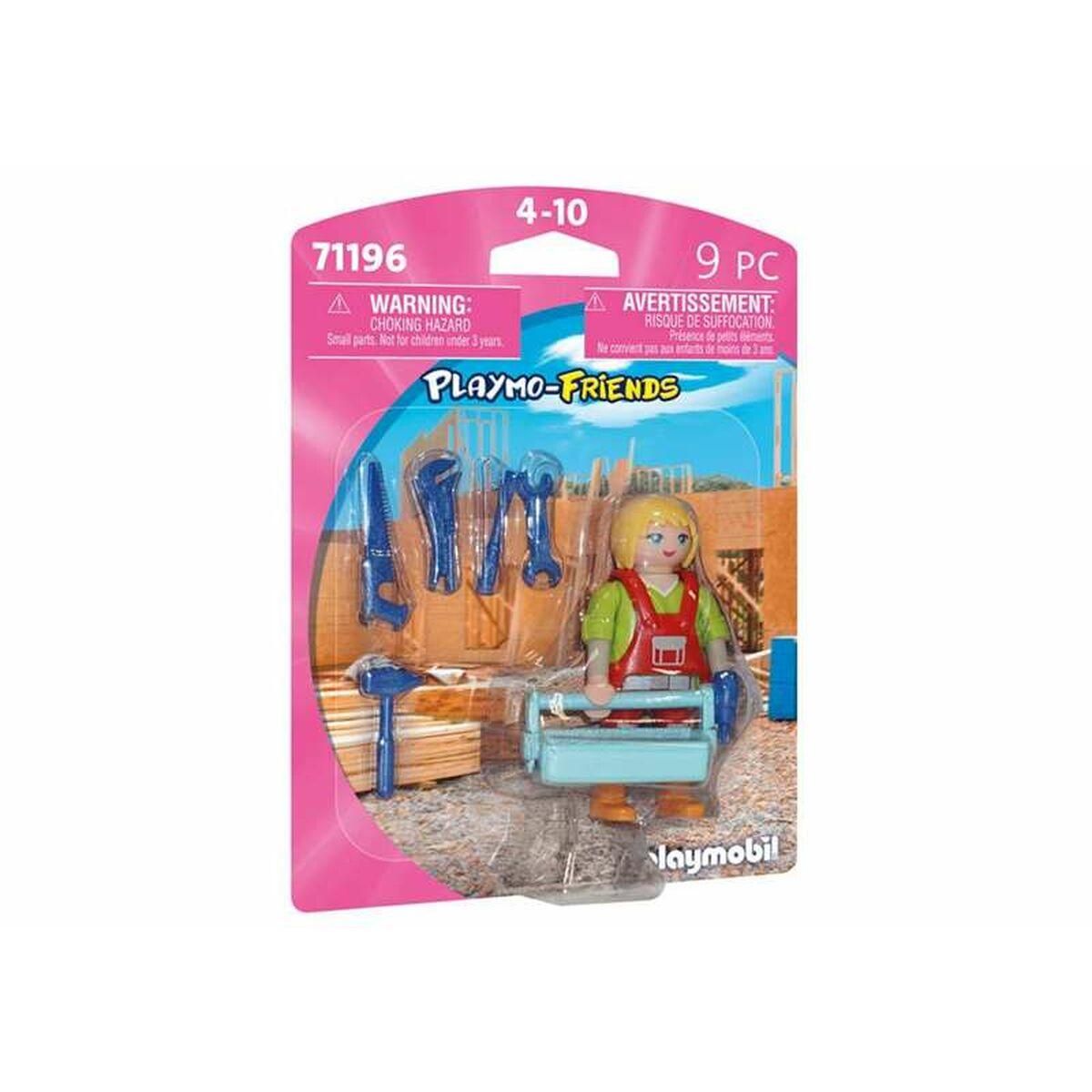 Playset Playmobil 71196 Playmo-Friends Technician 9 Dele