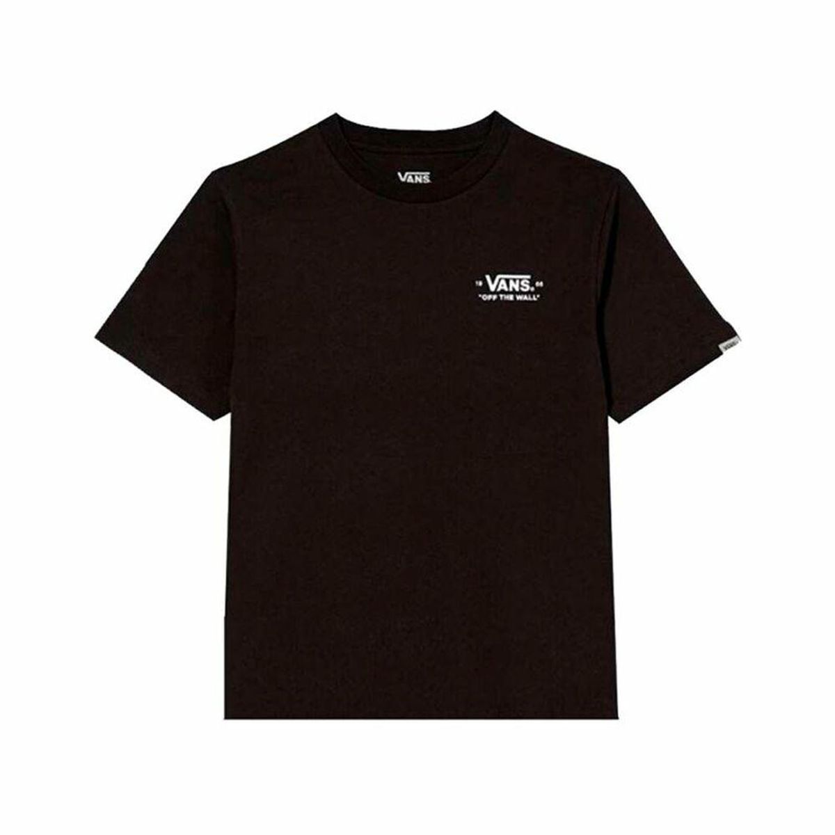 Kortærmet T-shirt til Mænd Vans Essentials-B Sort M