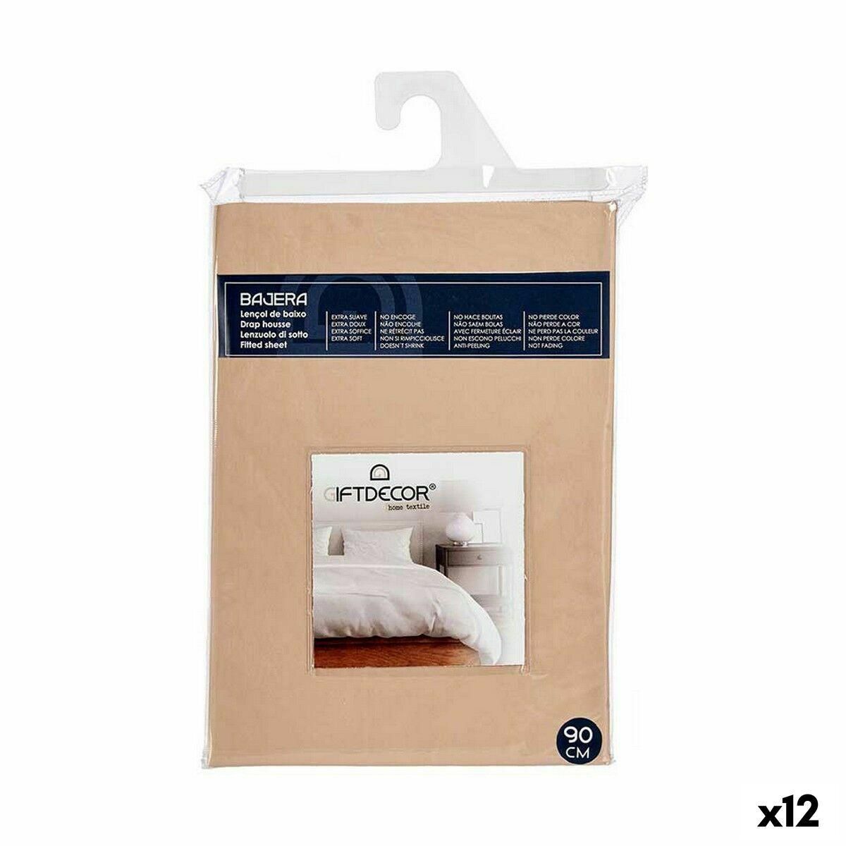 bundplastik 90 cm Beige (12 enheder)