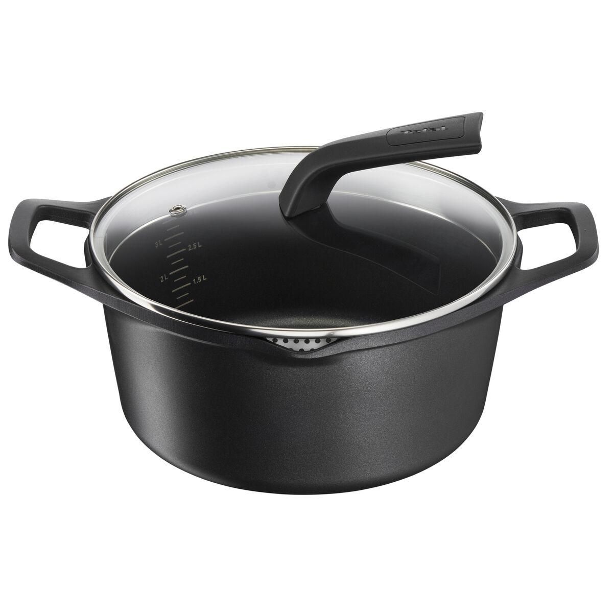 Bageplade Tefal E2494644 Sort Smedet aluminium Cirkulær Ø 24 cm