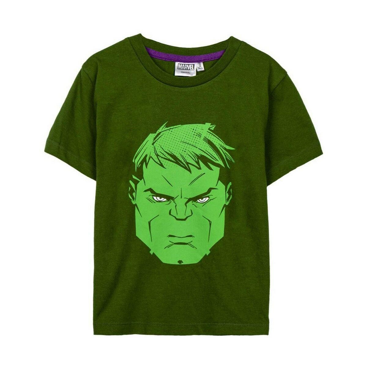 Kortærmet T-shirt The Avengers Beige 4 år